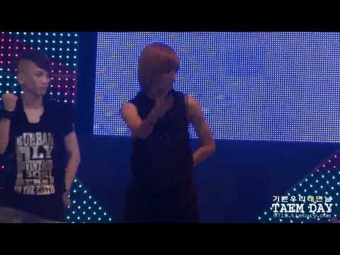 100824 SHINee RDD Taemin focused fancam @ Big Star Concert HD