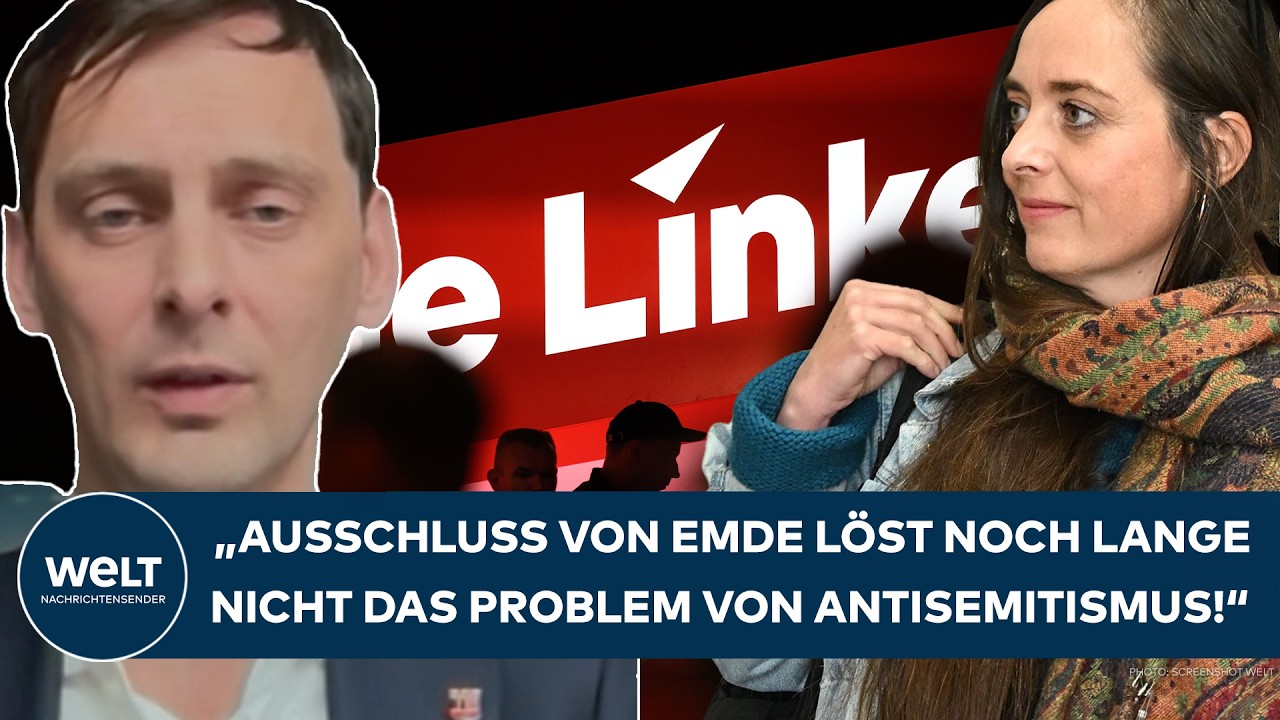 BERLIN: "Ausschluss von Emde löst das Problem nicht"- Antisemitismus-Skandal erschüttert die Linken!