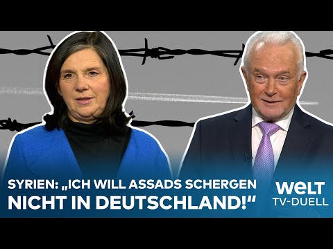 KUBICKI: "Ich will Assads Schergen nicht in Deutschland!" So reagiert Göring-Eckardt | WELT TV-DUELL