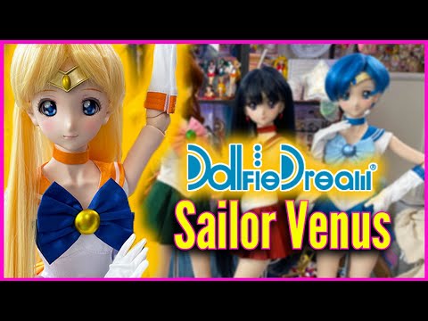 Sailor Venus Volks Dollfie Dream Sister Doll Unboxing, Setup, & Review (+ Care Tips!) - Sailor Moon