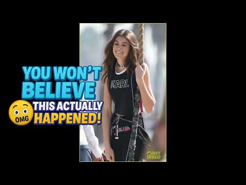 Kaia Gerber's Sheer Sensation Model's Braless Dress Sparks Fan Frenzy