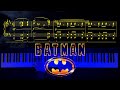 BATMAN (1989) Theme - Piano Arrangement