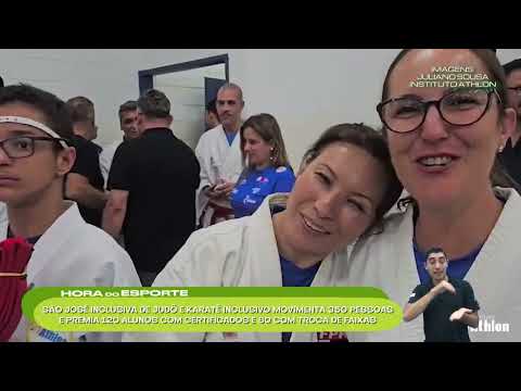 CERIMÔNIA MARCA GRADUAÇÃO DE JUDÔ E KARATÊ DO PROJETO SÃO JOSÉ INCLUSIVA