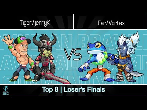 Tiger/jerryK vs Far/Vortex | IBC 2v2 November Championship | Top 8 Loser's Final
