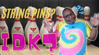 My First Time Bowling On Sting Pins!