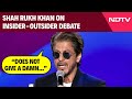 Shah Rukh Khan News WAVES Summit 2025 Shah Rukh Khan On Insider Outsider Debate