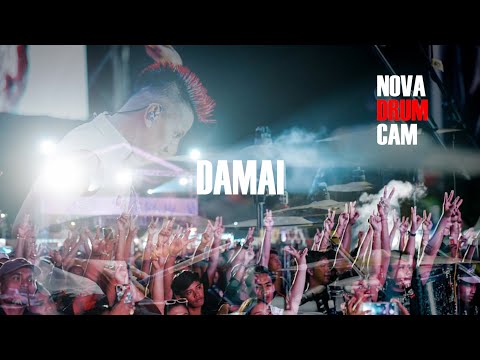 Nova Drum Cam - "Scared Of Bums - Damai" Live at BANGLI GYOT FEST 2022