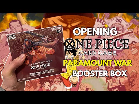 One Piece Card Game Paramount War is Here!