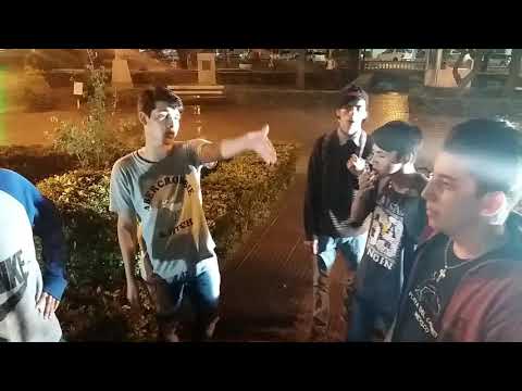 ✘JONI & JARA VS JC & LUKA-Batalla de exhibición 2vs2/LYRICS BATTLES✘