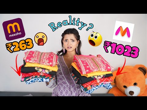 The Sumedha: Meesho vs Myntra, same product different price