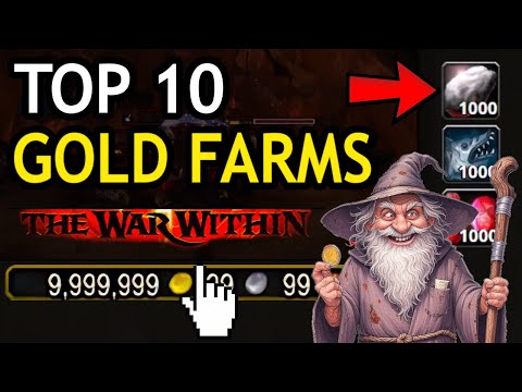 TOP 10 BEST Gold Farms in War Within | EXPLAINED IN UNDER 2 MINUTES [2026] WoW Guide
