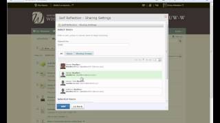 Desire2Learn v10: ePortfolio Sharing