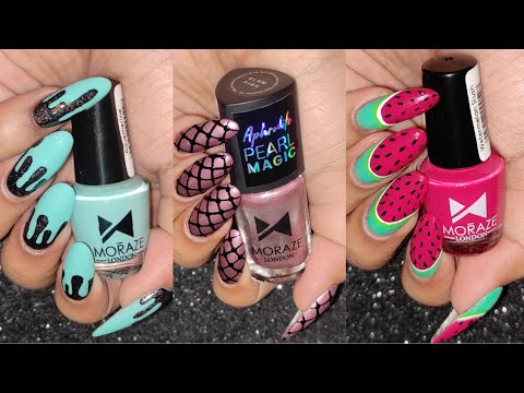 Moraze Cosmetics Nail Polish & Nail polish remover Swatches and Review #nailart #nailpolishswatches