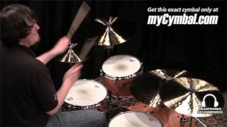 Video thumbnail for Paiste 16" Signature Precision Thin Crash Cymbal (4101216-1042213G) by Memphis Drum Shop