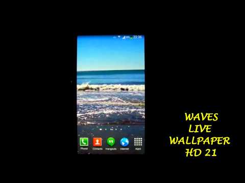 Waves Live Wallpaper HD 21 Video