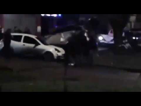 Choque en Pellegrini y Joaquín V. González: semáforo en Intermitente - Mirada de Quilmes Oeste