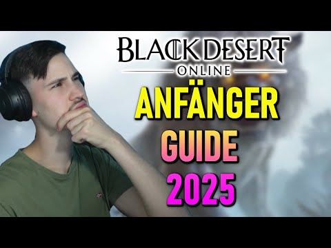 Black Desert Online Beginner's Guide German 2025