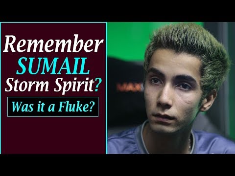 SUMAIL Storm Spirit TI6 EPIC MOMENT.... Why he's the best SS player in Dota history