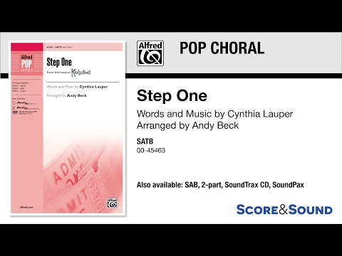 Step One, arr. Andy Beck – Score & Sound