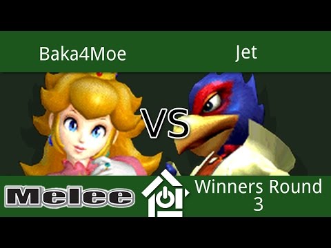 Typo House Monthy 7-23 - Baka4Moe (Peach) vs Jet (Falco) - Melee Winners Round 3