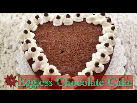 EGG LESS CHOCOLATE CAKE | VEGETARIANS CAKE | JHANSI’S COOKING | CAKE WITH NO EGGS |