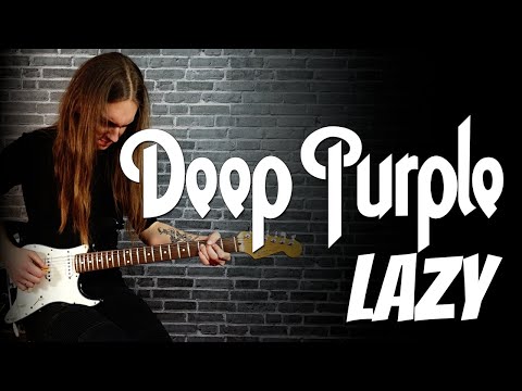 Watch Deep Purple | Lazy | guitar solo cover [hq/uhd]