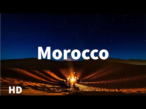FLY OVER Morocco HD with Relax music & nature videos