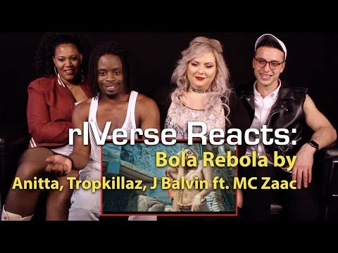 rIVerse Reacts: Bola Rebola by Anitta, Tropkillaz, J Balvin ft. MC Zaac - M/V Reaction