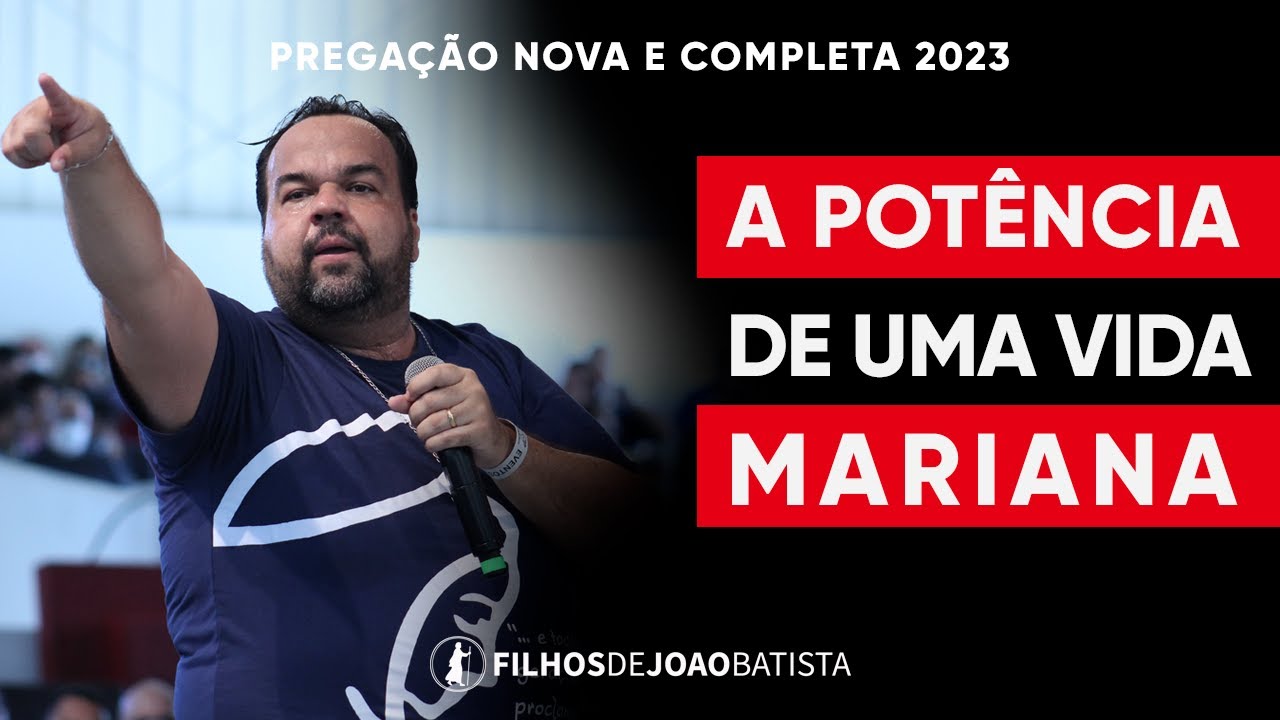 A POTÊNCIA de uma vida MARIANA | Moisés Rocha - Pregação NOVA 2023