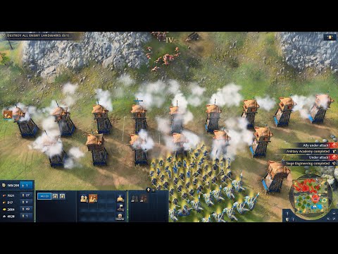 Mongol Tower Defense Strategy: Holding Back the Chinese Horde - Age Of Empires 4