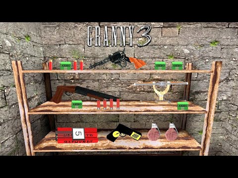 Granny 3 New Update Unlimited Weapons And Train Escape Full Gameplay