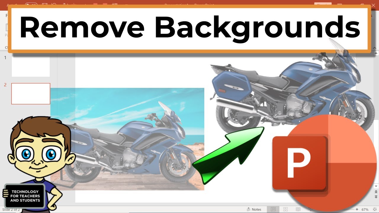 Remove Photo Backgrounds in PowerPoint