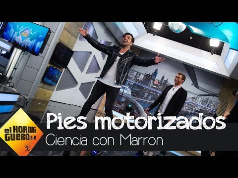 Marron motoriza a David Bustamante con el juguete científico para sus pies - El Hormiguero 3.0