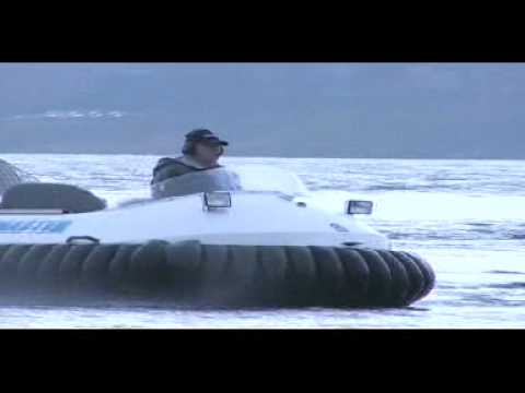 Neoteric Hovercraft used to make GPS maps