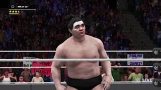 【ドリームマッチ】日馬富士　VS　貴ノ岩 【芸能界プロレス】WWE,相撲,2K18,2K19,PS4,ゲームgame,総合格闘技,動画(サッパTVにも挙げてます)