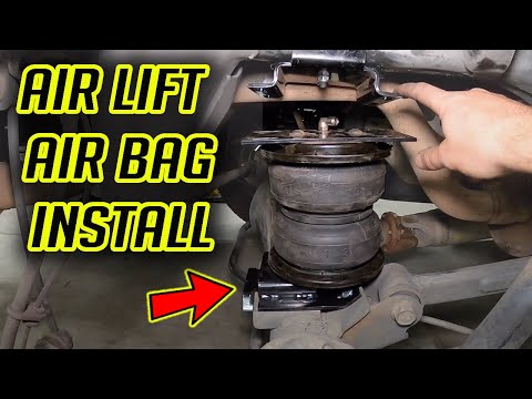 4th GEN RAM 1500 AIR LIFT AIR BAG INSTALL