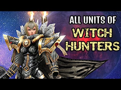 Unification Mod | All units of Witch Hunters! - Warhammer 40K: Dawn of War: Soulstorm