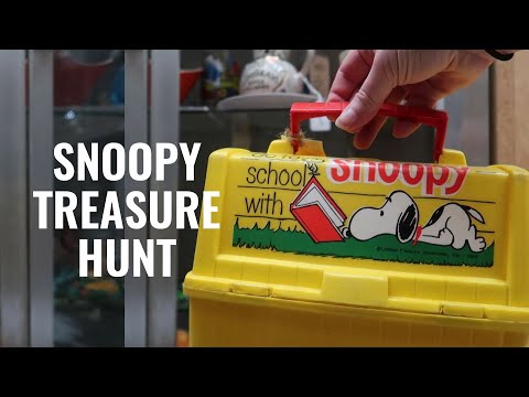 Snoopy Treasure Hunt in Madison, Wisconsin - Antique Mall Shopping | CollectPeanuts.com