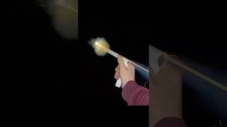 DIY rocket launcher #shorts #fireworks #tricks #rocket