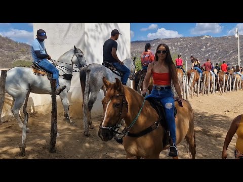 Fui até a XV cavalgada de São Sebastião em japi rn pela a estrada de terra na divisa com a Paraíba 