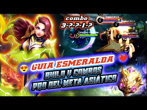 HOW to use ESMERALDA MOBILE LEGENDS 2022 ✓ - ESMERALDA GUIDE, BUILD AND COMBOS 🔥😎 ASIAN META