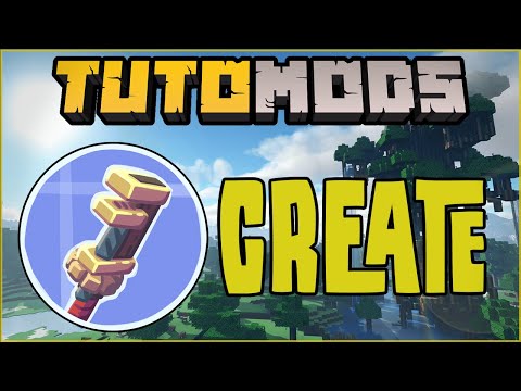 🌀 TUTORIAL - CREATE #1 - Geração de torque / Manuseio do Torque / Máquinas básicas.