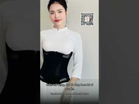 Gen nịt bụng kéo khóa định hình siêu co giãn 4 chiều mềm mại, đai nịt bụng hỗ trợ siết eo giảm mỡ b…