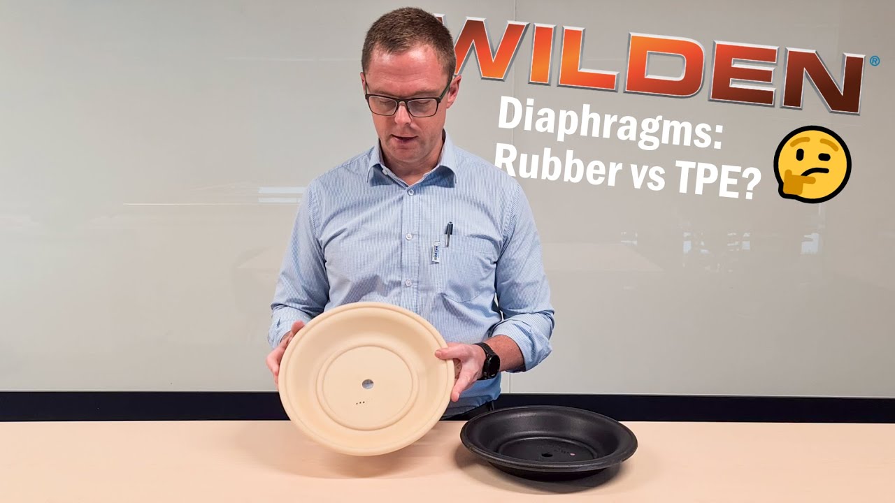 Wilden TPE vs Rubber Diaphragms - What's the Difference?