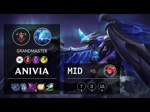 Anivia Mid vs Zoe - KR Grandmaster Patch 10.6
