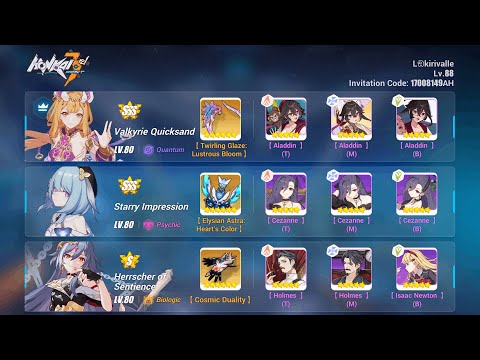 EX Abyss RL (452D) - Bleed Cruising Tribunal (599+ pts.) | No Luna = sleep [Honkai Impact 3rd]