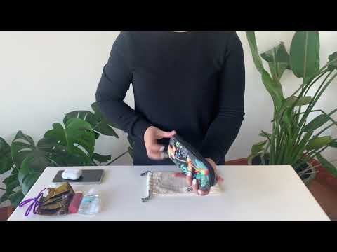 Anuschka Medium Zip-Around Eyeglass/Cosmetic Pouch - 1163-JQN (Jungle Queen)