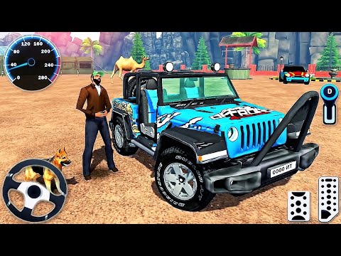 Offroad Jeep 4x4 Driving Simulator 3D - SUV Prado Land Cruiser Hill Climb Drive - Android GamePlay