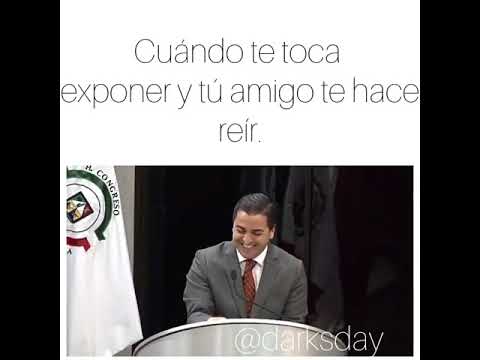 When you have to present and your friend makes you laugh | Laughter attack in the middle of a speech