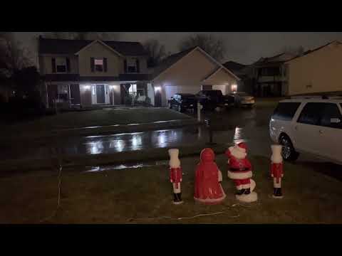 Rain with warm front. St. Charles, MO. January 2, 2023. 11:15pm.